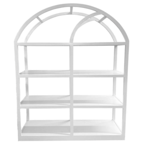 Small White State Street Shelf