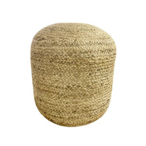 Jute Pouf