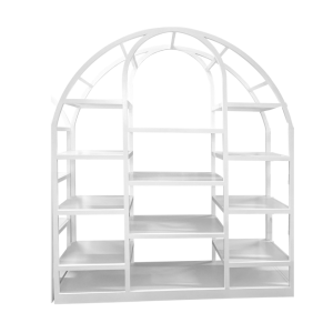 Large White State Street Shelf