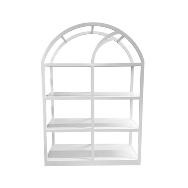 Small White State Street Shelf - Image 2