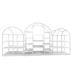 White State Street Shelf