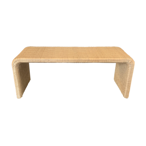 Wicker Waterfall Table