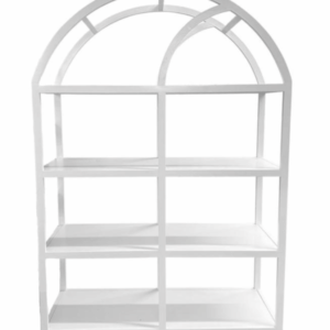 Small White State Street Shelf