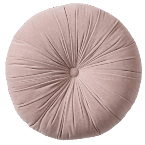 Blush Round Pillow
