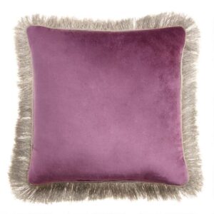 Berry Blush Fringe Pillow