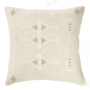 Ivory Moroccan Pillow