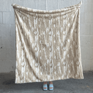Shimmery Fur Throw