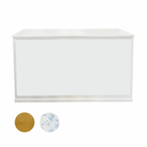 White Customizable Bar