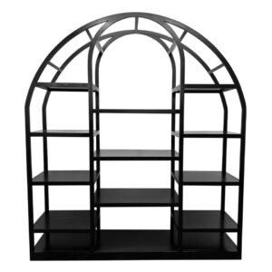 Large Black State Street Shelf