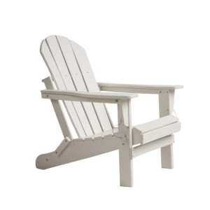 White Adirondack Chair