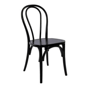 Black Bentwood Chair