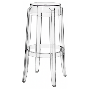 Backless Ghost Bar Stool