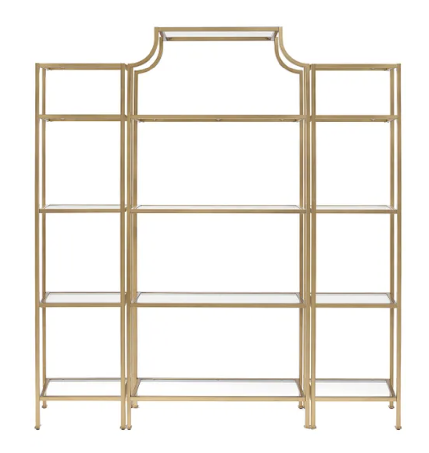 Gold Ivy Etagere