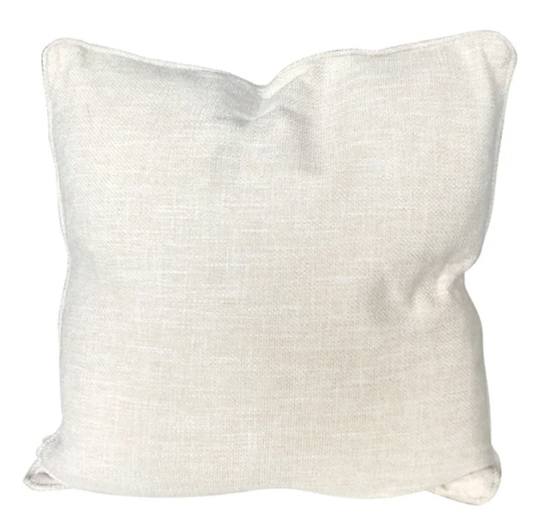 Peach Linen Pillow