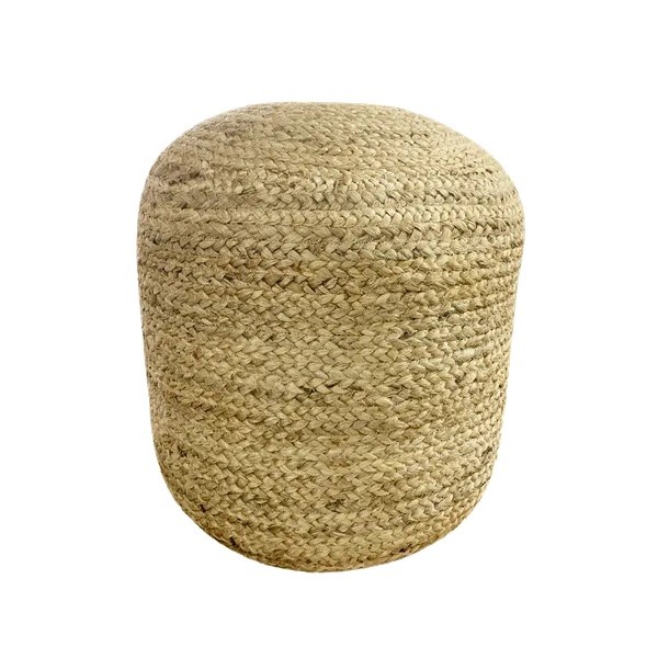 Jute Pouf