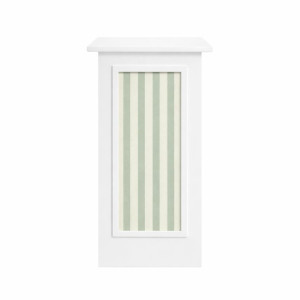 White Pedestal + Custom Inserts