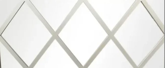 White Lattice Stage Surround Insert