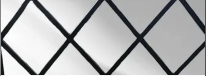 Black Lattice Stage Surround Insert