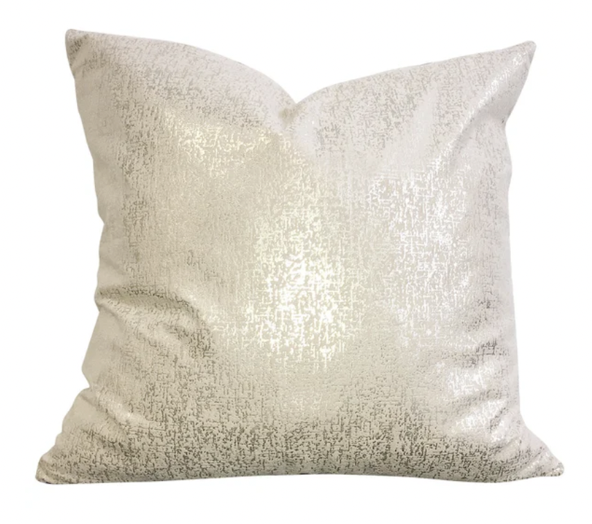 Metallic Gold Pillow