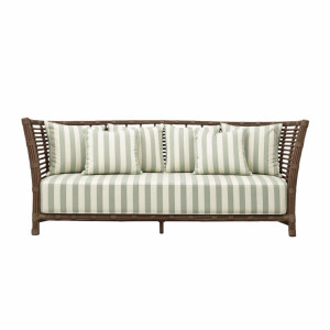 Tiki Sofa + Custom Cushions