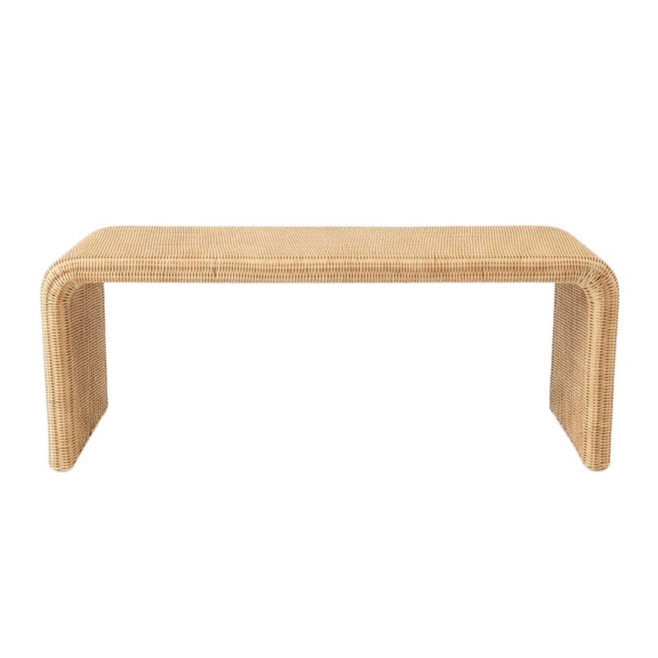 Wicker Waterfall Table