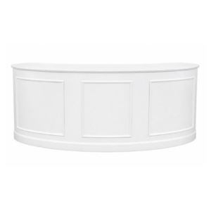 White Round Piece Bar