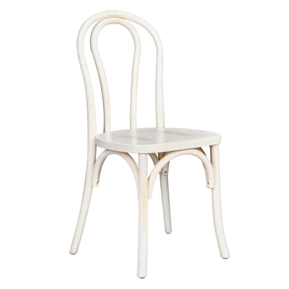 Sample Whitewash Bentwood Chair
