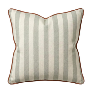 Sage Green Stripe Pillow