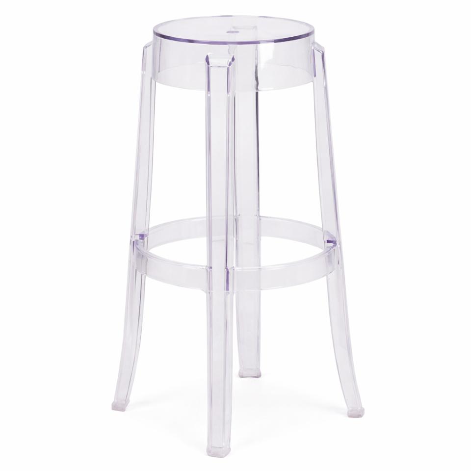 Clear Ghost Barstool