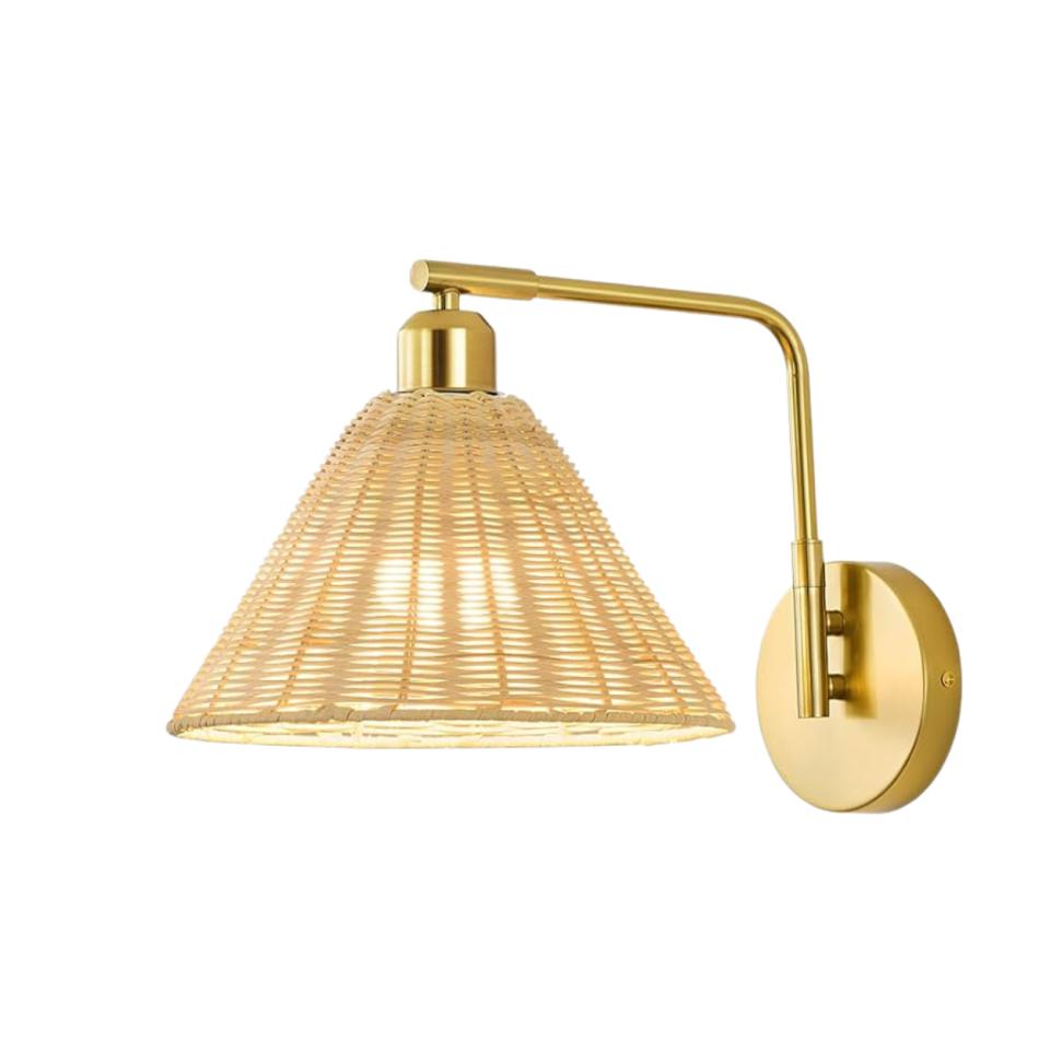 Rattan Wall Sconce