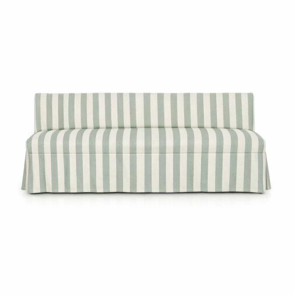Harlowe Banquette + Custom Slipcover