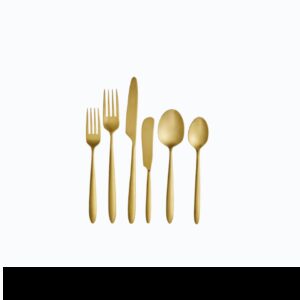 Brush Gold Flatware