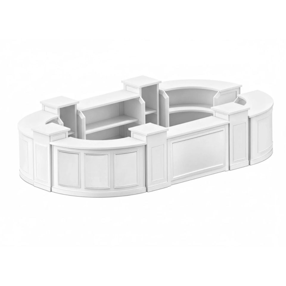 Verona Large Oval Bar
