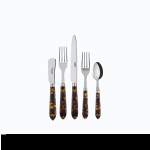 Faux Tortoise Flatware