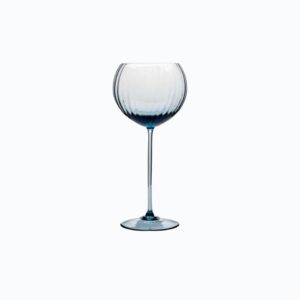 Lake Red Wine Glass