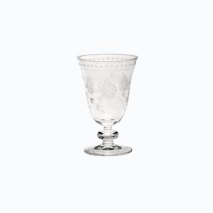 Etched Glassware Water Glass