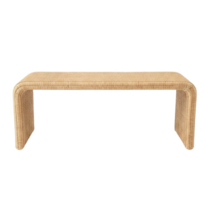 Wicker Waterfall Table