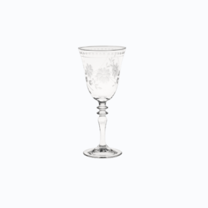 Etched Glassware Wine Glass