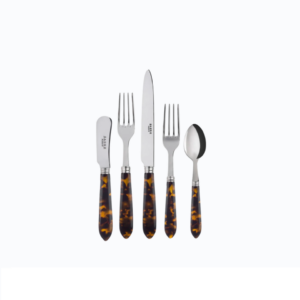 Faux Tortoise Flatware