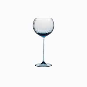 Lake Red Wine Glass