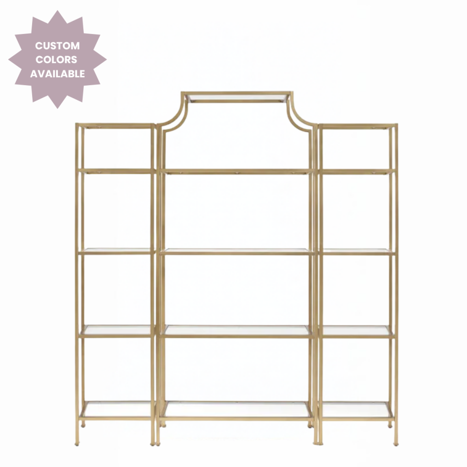 Gold Ivy Etagere